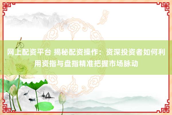 网上配资平台 揭秘配资操作：资深投资者如何利用资指与盘指精准把握市场脉动