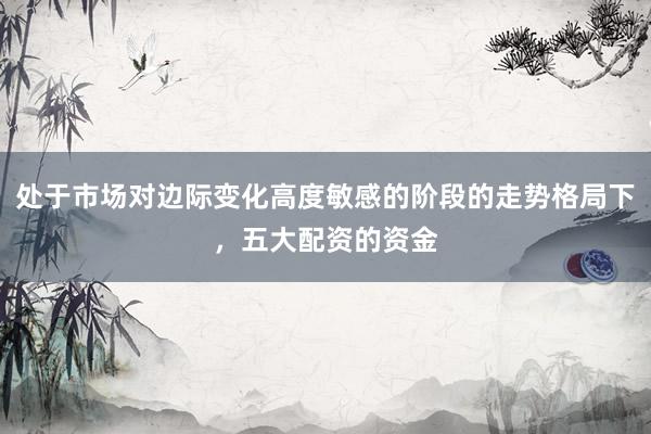 处于市场对边际变化高度敏感的阶段的走势格局下，五大配资的资金